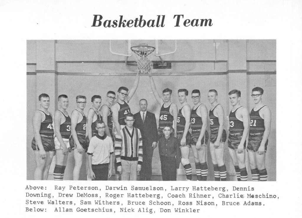 Fonda Boys Basketball Team 1964-1965